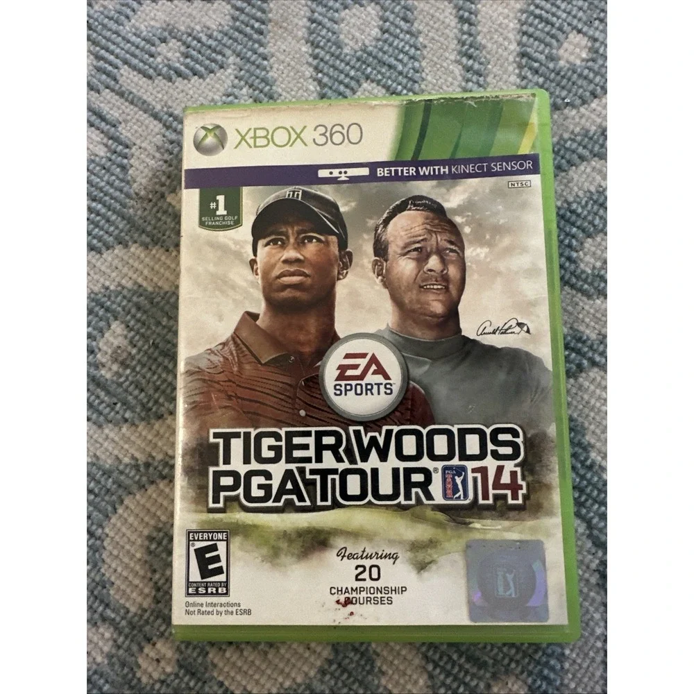 Tiger‎ Woods PGA TOUR 14 (Microsoft XBOX 360, 2013) Golf Game